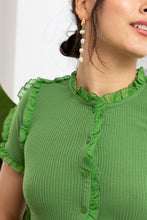 Load image into Gallery viewer, THE RUFFLE EDGE TOP ~ Cactus