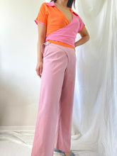 Load image into Gallery viewer, HEART BUCKLE PANTS ~ PEONY