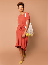 Load image into Gallery viewer, THE EVERYDAY RUCHED DRESS - Henna