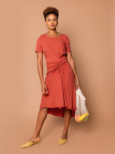 Load image into Gallery viewer, THE EVERYDAY RUCHED DRESS - Henna