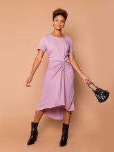 Load image into Gallery viewer, THE EVERYDAY RUCHED DRESS - Orchid
