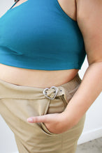 Load image into Gallery viewer, HEART BUCKLE PANTS ~ SANDSTONE