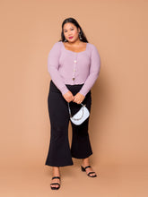 Load image into Gallery viewer, THE BUTTON PARTY CARDI - Orchid