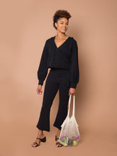 Load image into Gallery viewer, THE KICK FLARE SWEAT PANT ~ Black