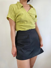 Load image into Gallery viewer, THE CARGO WRAP SKORT ~ Black