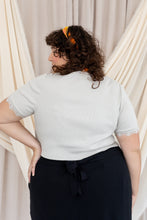 Load image into Gallery viewer, THE LACEY TEE ~ DOVE