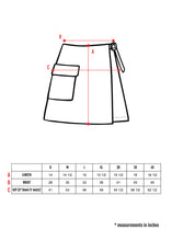 Load image into Gallery viewer, THE CARGO WRAP SKORT ~ Pearl