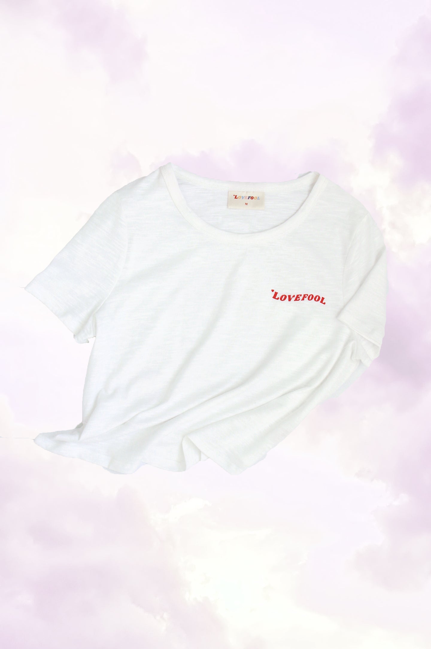 The LOVEFOOL BOXY TEE ~ WHITE